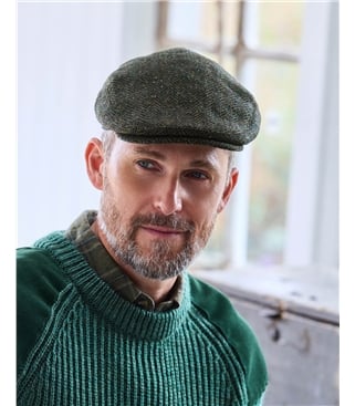 Casquette plate - Homme - Pure Laine