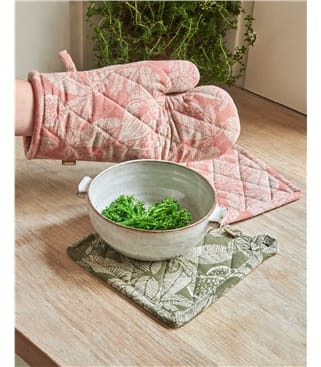Cotton Print Single Oven Glove