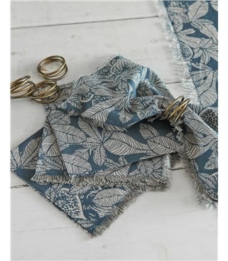 Cotton Print Napkins 4 Pack