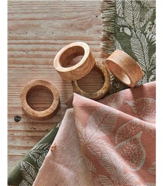 Napkin Holders Set Of 4 Natural