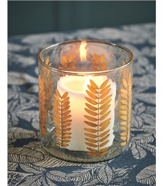 Leaf Mosaic Tealight Holder