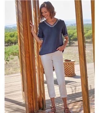 Easy Fit Cropped Jean