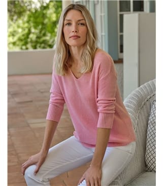 Cashmere Gassato 3/4 V Top