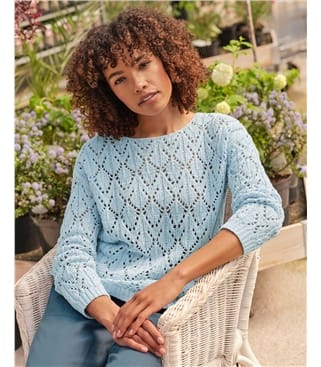 Pointelle Chenille Jumper