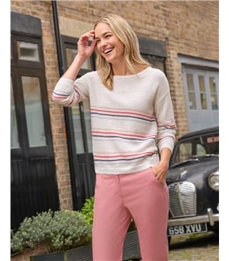 Lightweight Striped Jumper