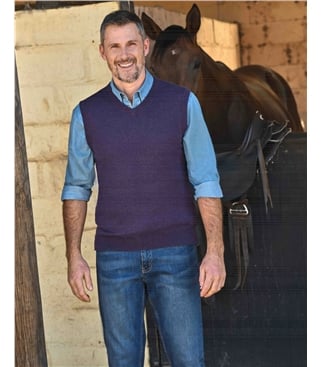 Cashmere and Merino Slipover