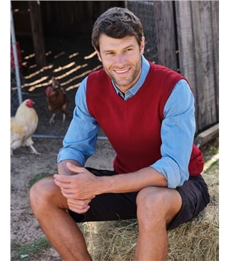 Cashmere and Merino Slipover