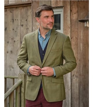 Helsinki Pure Wool Tweed Jacket