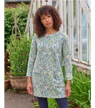 Jacquard Leaf Tunic