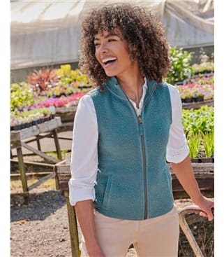 Quilted Edge To Edge Gilet