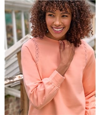 Lace Insert Jumper