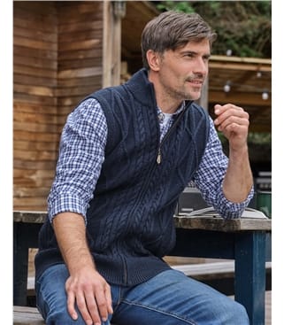 Pure Wool Gilet