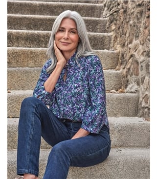 Full Sleeve Crinkle Blouse