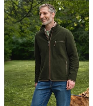 Organic Cotton Full Zip Fleece