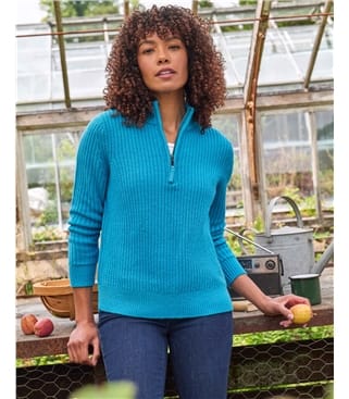Zip Neck Jumper