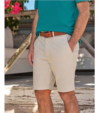 Cotton Stretch Chino Shorts