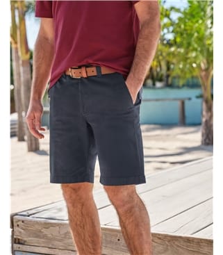Cotton Stretch Chino Shorts