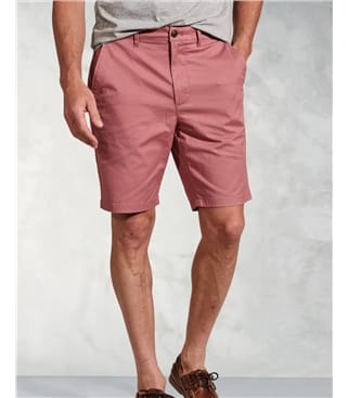 Cotton Stretch Chino Shorts