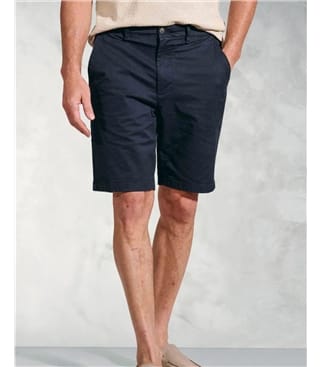 Cotton Stretch Chino Shorts