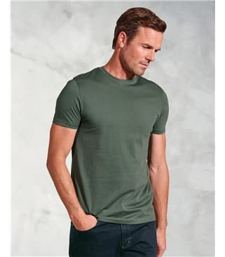 Hawkes Jersey Crew Neck Tshirt