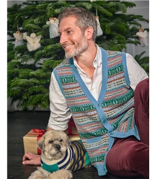 Knitted Fairisle Waistcoat