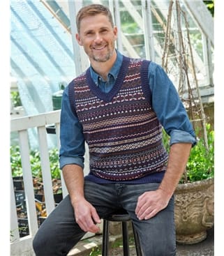 Lambswool Fairisle Slipover