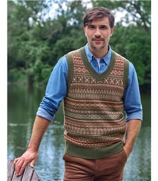 Lambswool Fairisle Slipover