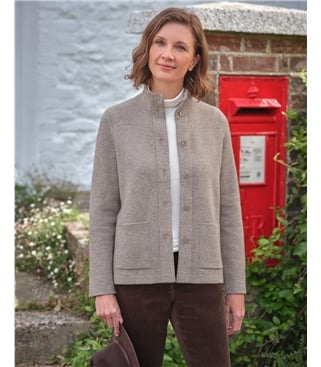 Funnel Neck Jacket