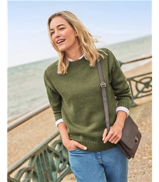 100% Pure Wool Guernsey Jumper