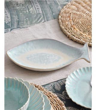 Large Ceramic Fish Platter