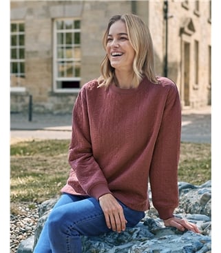 Verve Jacquard Sweatshirt