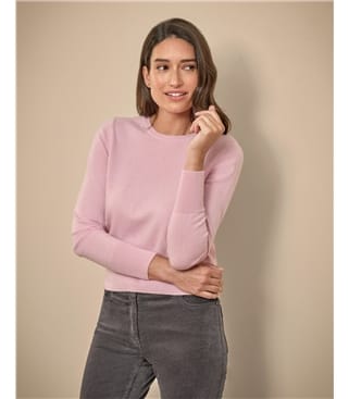 Cashmere Cropped Sweater
