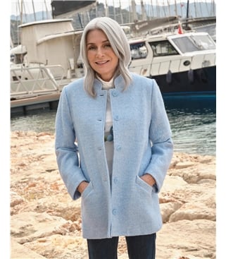 Longline Bomber Coat