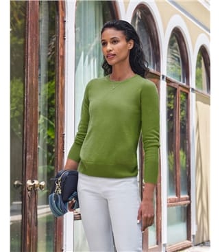Cashmere Crew Neck Sweater