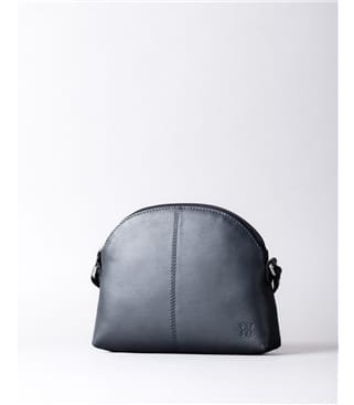 Elterwater Curved Leather Cross Body Bag