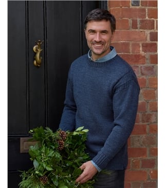 100% Pure Wool Knitted Guernsey Jumper