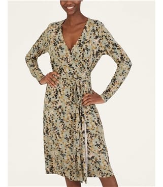 Ariyah Bamboo Wrap Dress