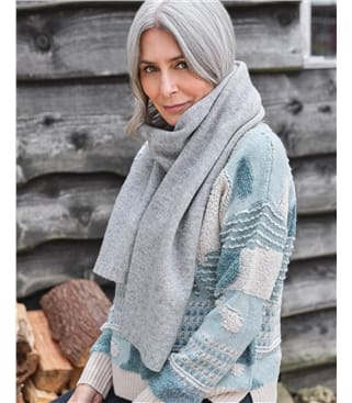 Schal aus Lammwolle für Damen