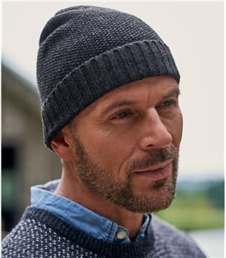 Mens Essential Lambswool Hat