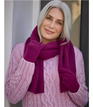 Womens Essential Lambswool Scarf