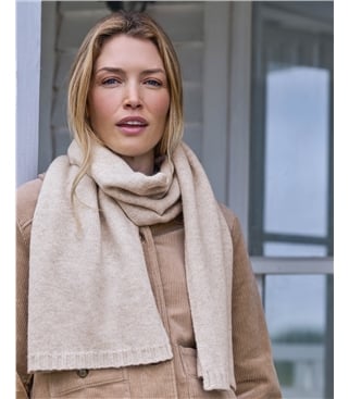 Schal aus Lammwolle für Damen