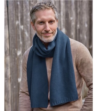 Mens Essential Lambswool Scarf