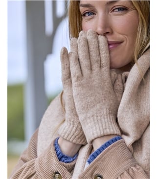 Womens Essential Lambswool Glove
