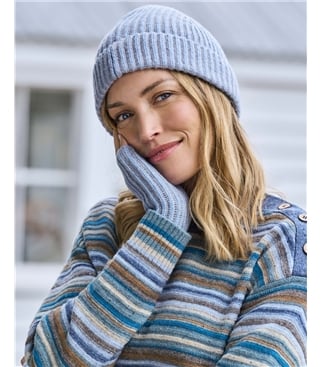 Ribbed Beanie Hat