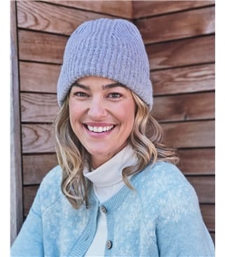 Ribbed Beanie Hat