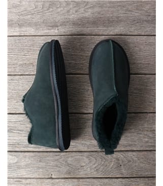 Mens Suede & Sheepskin Short Boot