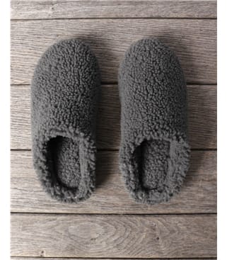 Curly Sheepskin Mule