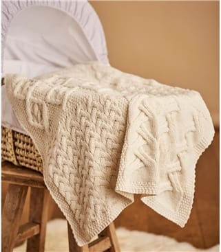 Supersoft Merino Cot Blanket 1size Cream Supersoft Merino Cot Blanket 1size Cream