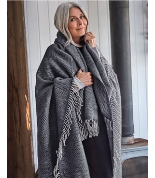 Pure Wool Beehive Throw