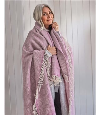 Pure Wool Beehive Throw
